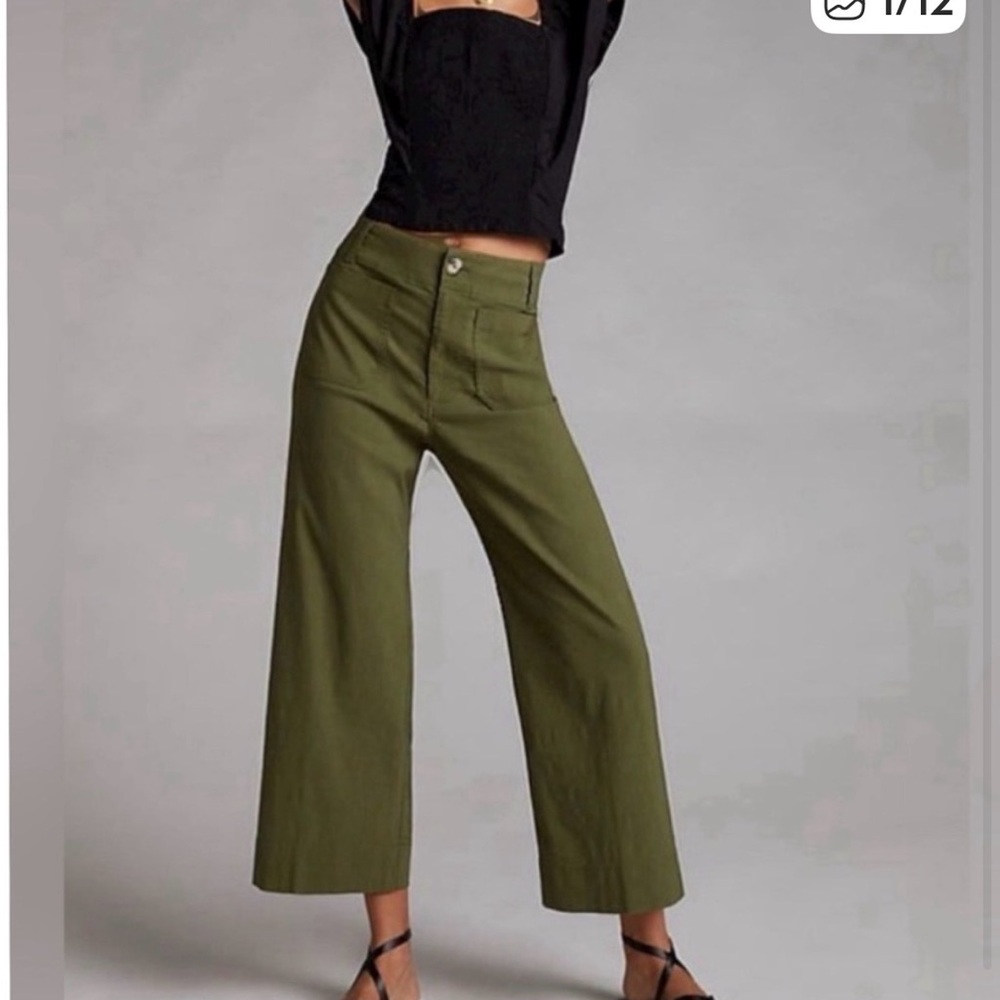 Anthropologie Olive Maeve The Collette Pants